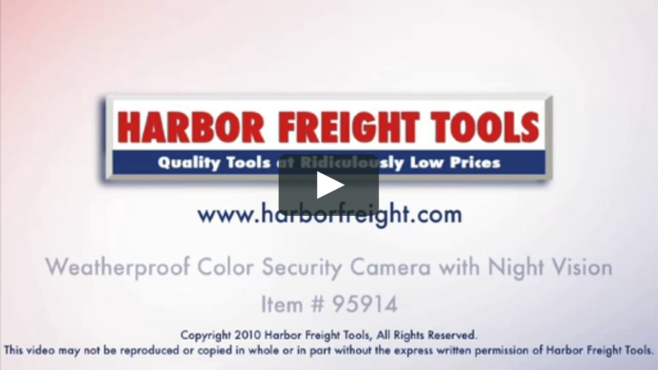 95914 Weatherproof Color Security Camera W Night Vision On Vimeo