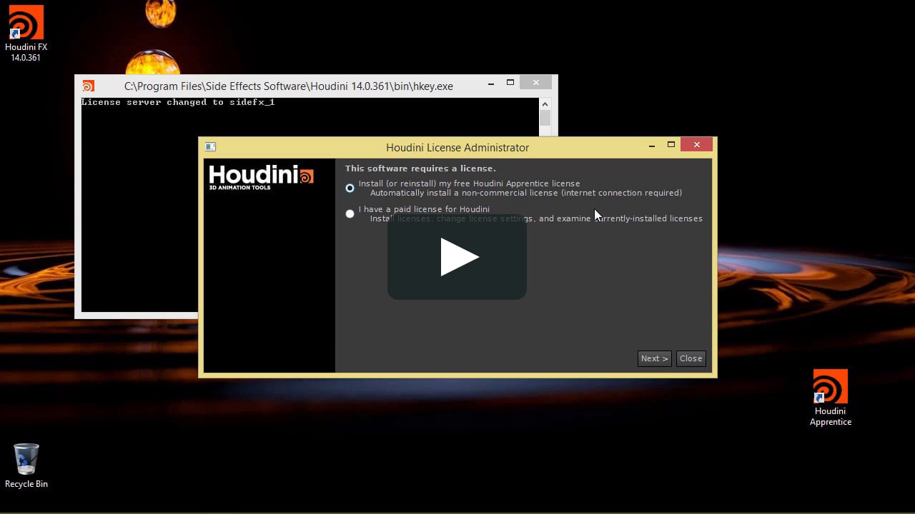 is houdini free for noncommercial