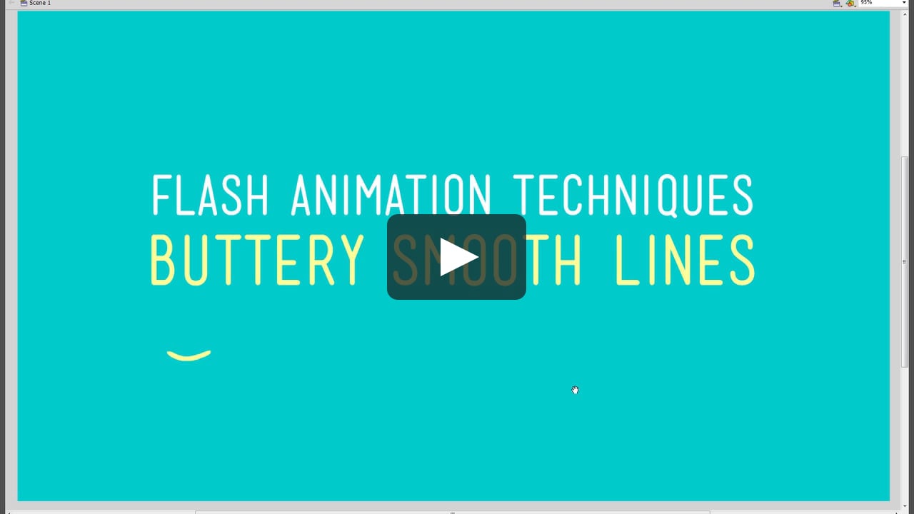 Flash Animation Techniques - Buttery Smooth Lines on Vimeo