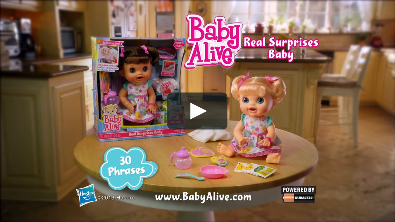 Hasbro Baby Alive Real Suprises Baby On Vimeo Hasbro Baby Alive Real Suprises Baby On Vimeo