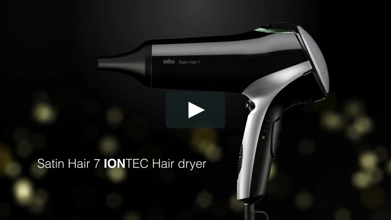 Braun Satin-Hair 7 Dryer with Iontec on Vimeo