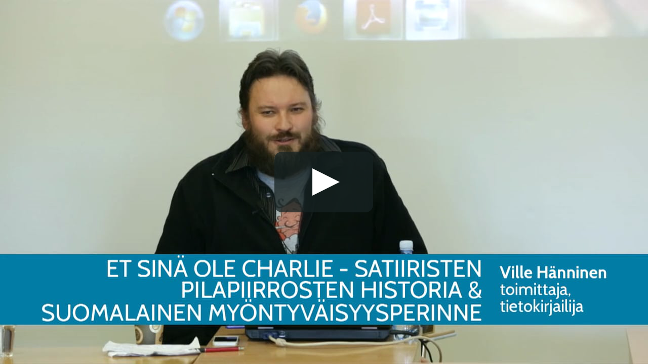 Ville Hänninen: Satiiristen pilapiirrosten historia ja suomalainen  myöntyväisyysperinne on Vimeo