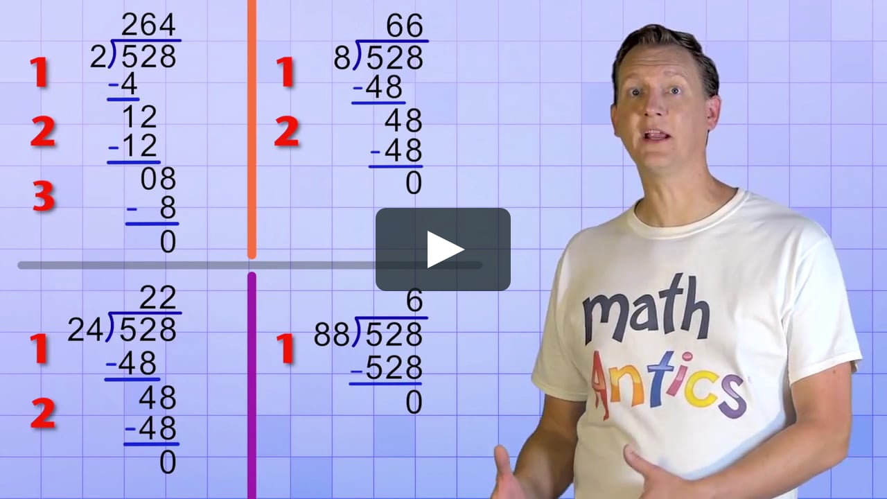 Math Antics - Long Division With 2-Digit Divisors On Vimeo
