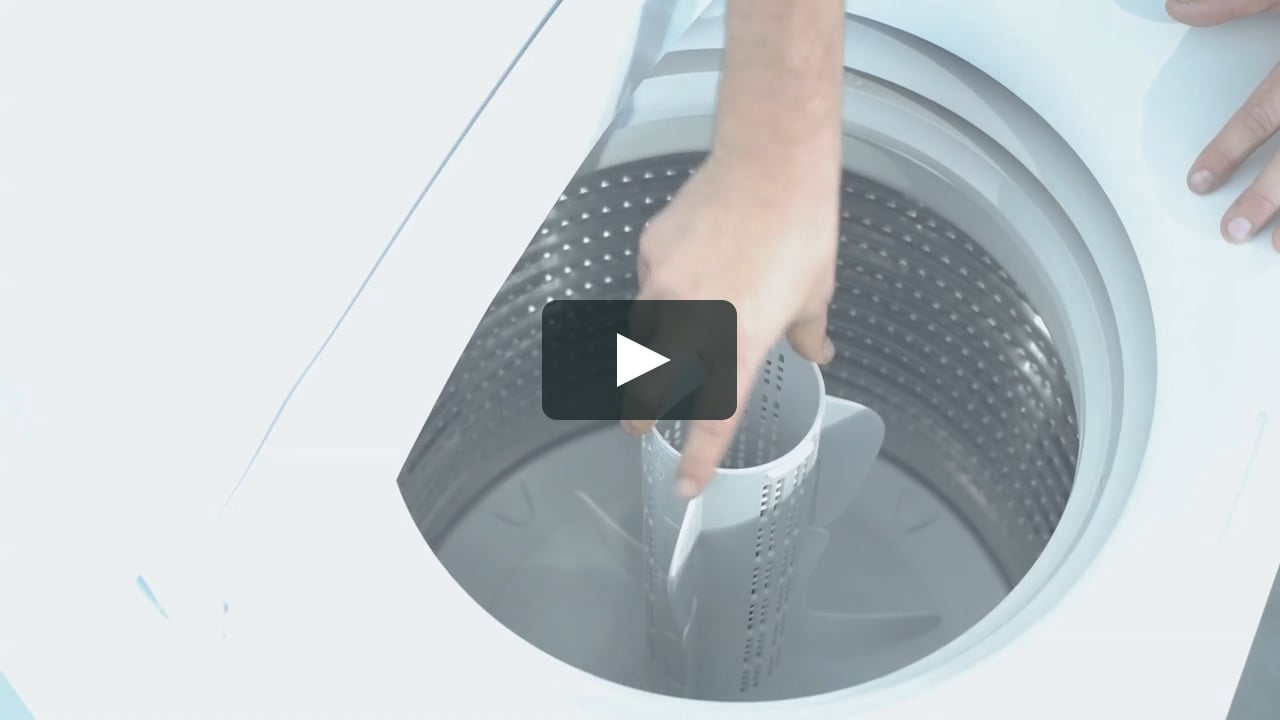 How To Remove Clean And Replace The Agitator In Your Washing Machine Fisher Paykel On Vimeo