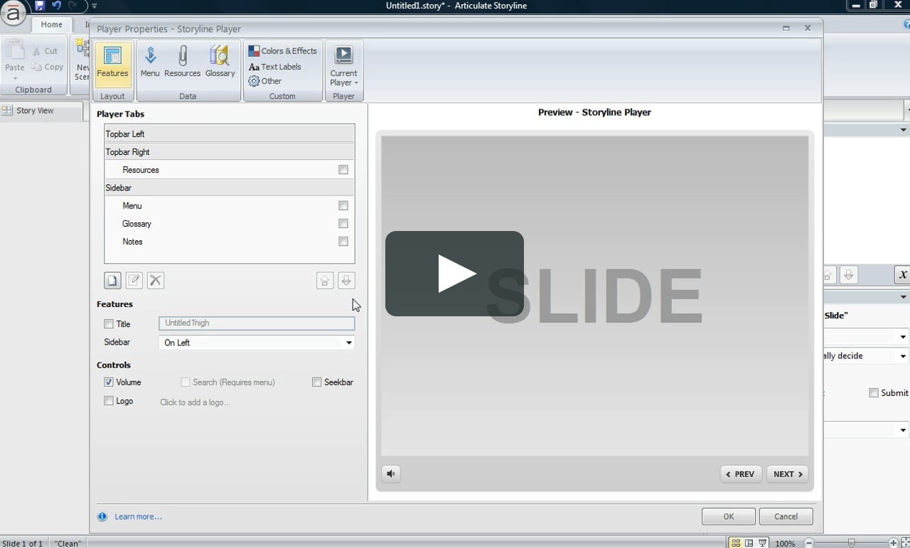 How To Remove The Previous And Next Navigation Buttons Within Storyline Articulate On Vimeo How To Remove The Previous And Next Navigation Buttons Within Storyline Articulate On Vimeo