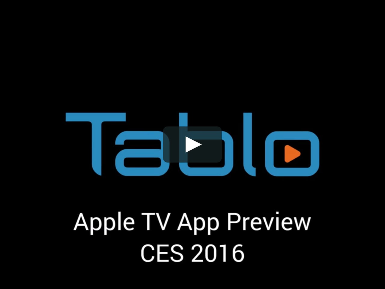 Tablo Apple TV Interface on Vimeo