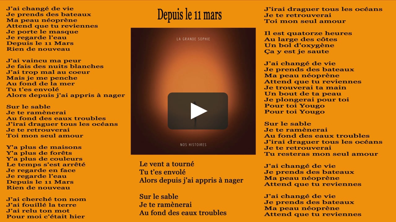 Depuis Le 11 Mars On Vimeo