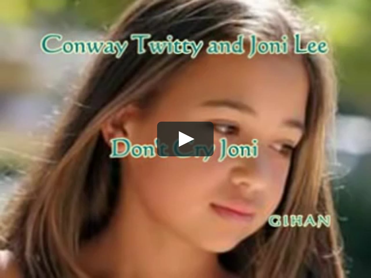 Dont Cry Joni - Conway Twitty & Joni Lee on Vimeo