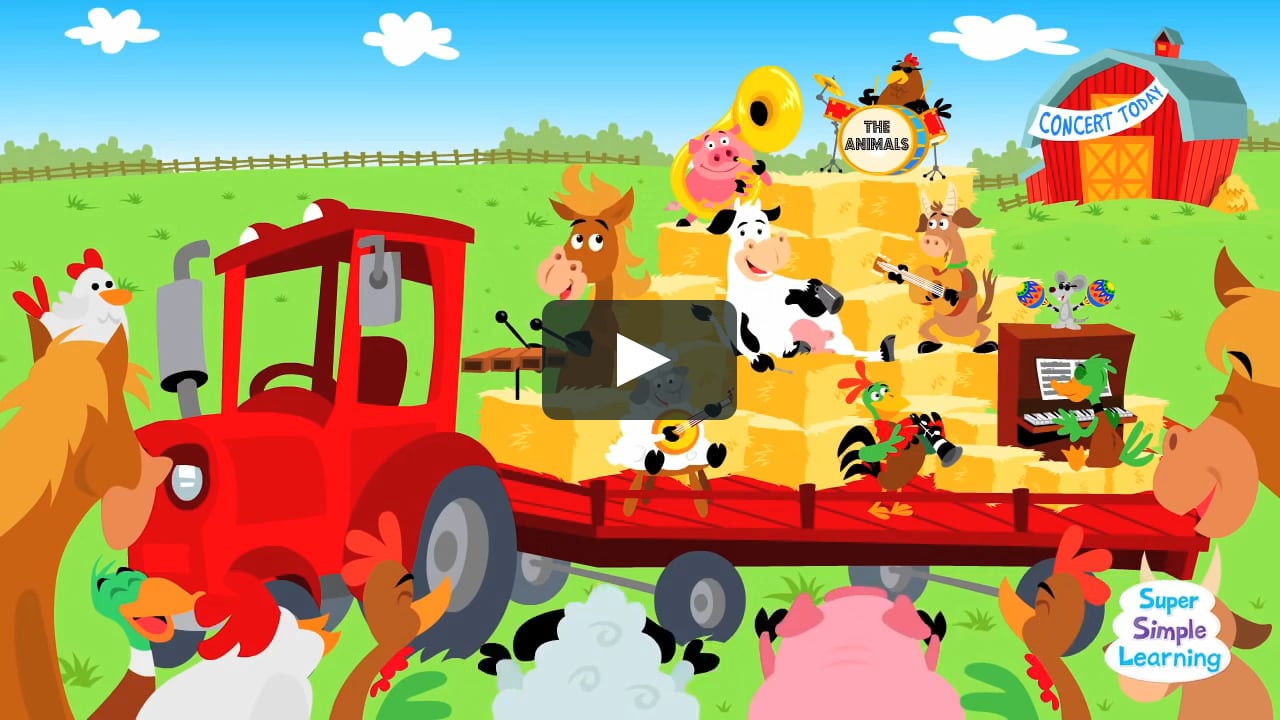 The Animals On The Farm - Super Simple Songs on Vimeo