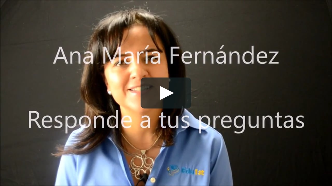 Ana Maria Fernandez Responde a tus preguntas - Educación hoy-Modelo VESS on  Vimeo