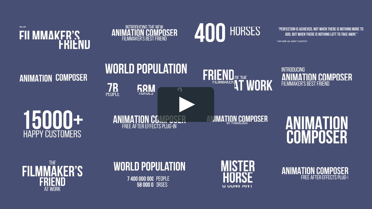 Simple Style 1 - Titles & Lower Thirds Pack For Animation Composer on Vimeo
