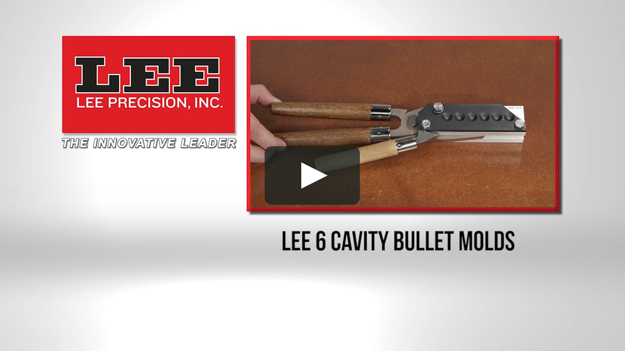 LEE 6 Cavity Bullet Molds on Vimeo