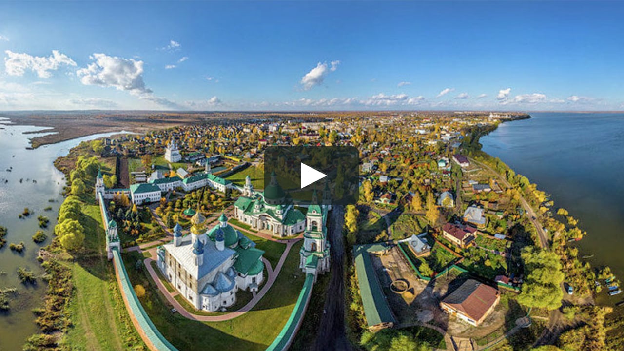 Ростов великий фото города сверху