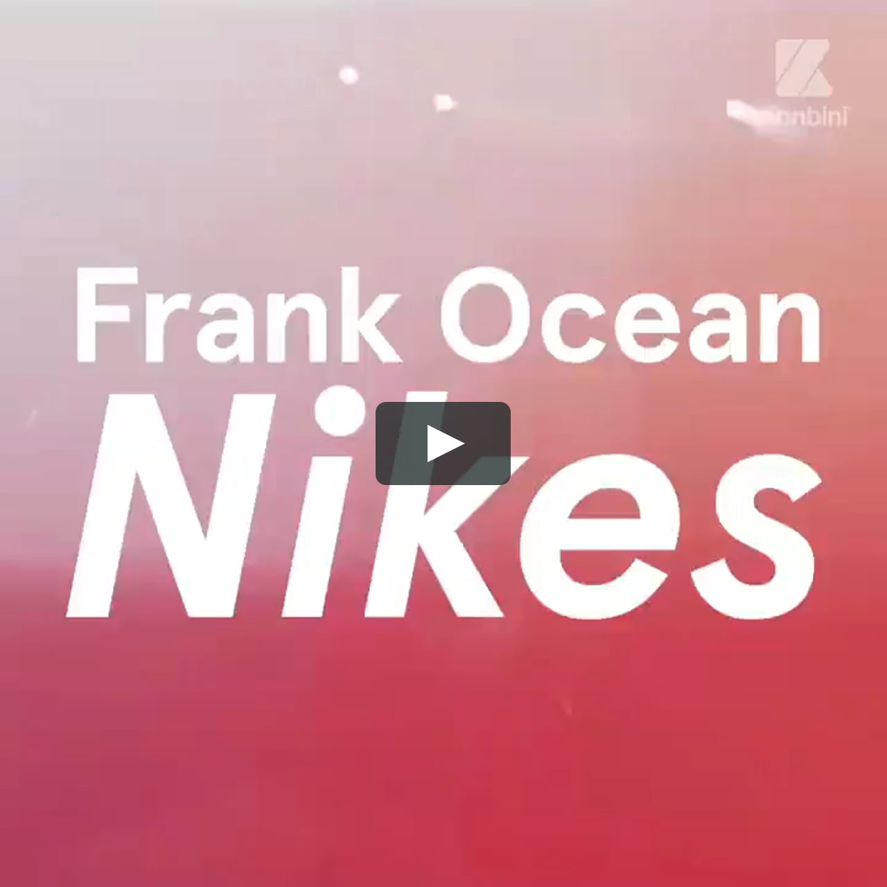 triunfante Asistencia Si Frank Ocean / Nikes / Video References (Some) on Vimeo