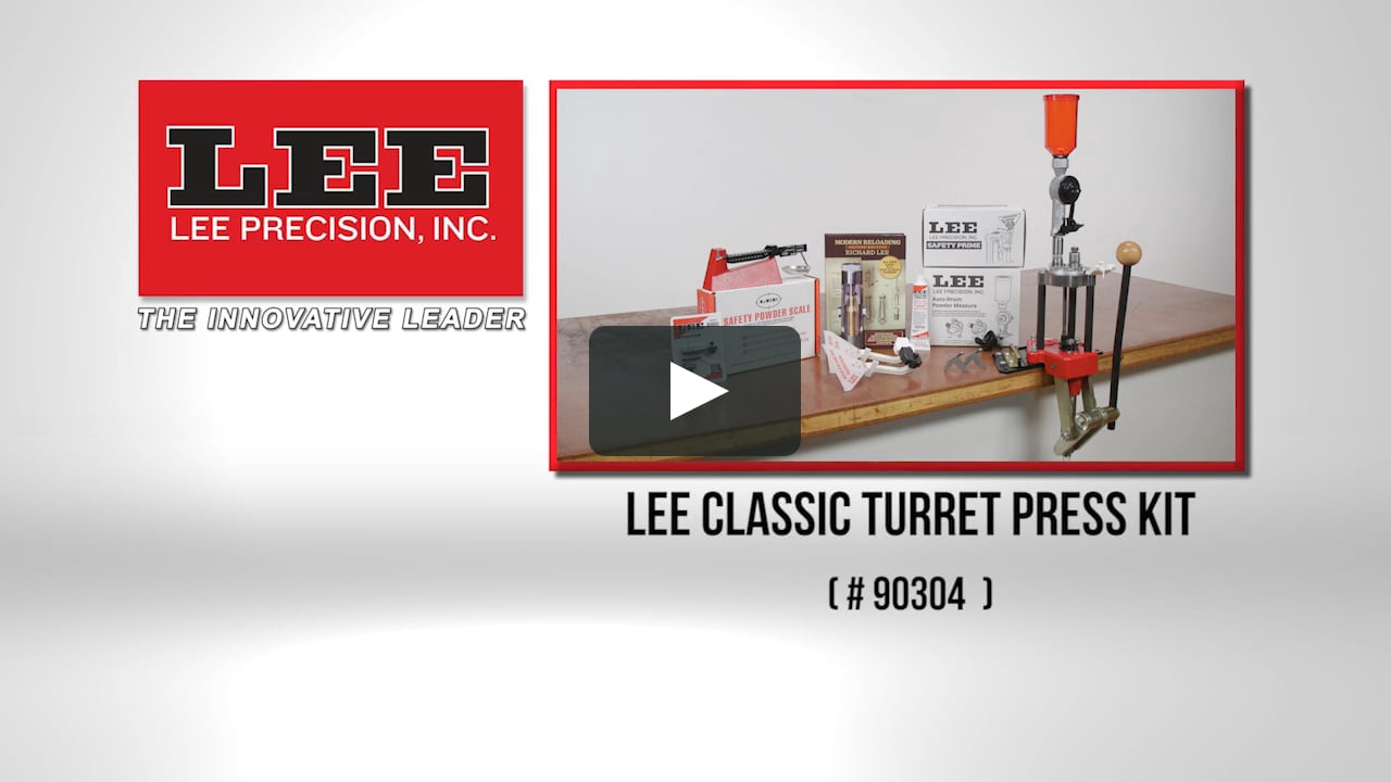 Lee 90304 Classic Turret Press Kit on Vimeo