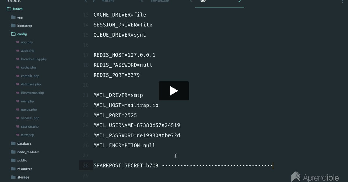 14. Emails: Entorno de producción
