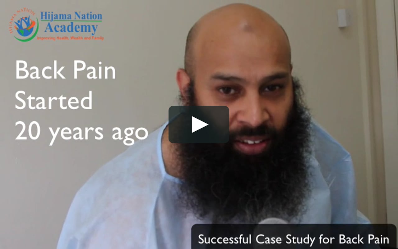 Back pain case study through Hijama Cupping Treatment on Vimeo