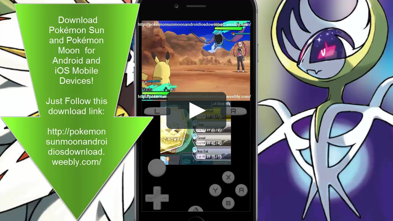 Descargar Pokémon Luna para Drastic 3DS Emulador Android iOS.