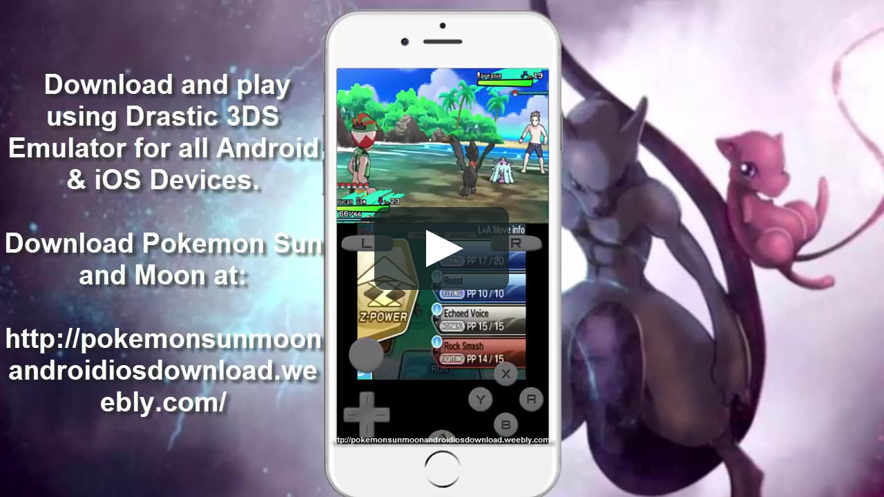 Drastic 3DS Emulator 2016 - Pokemon Sun iOS Download on Vimeo