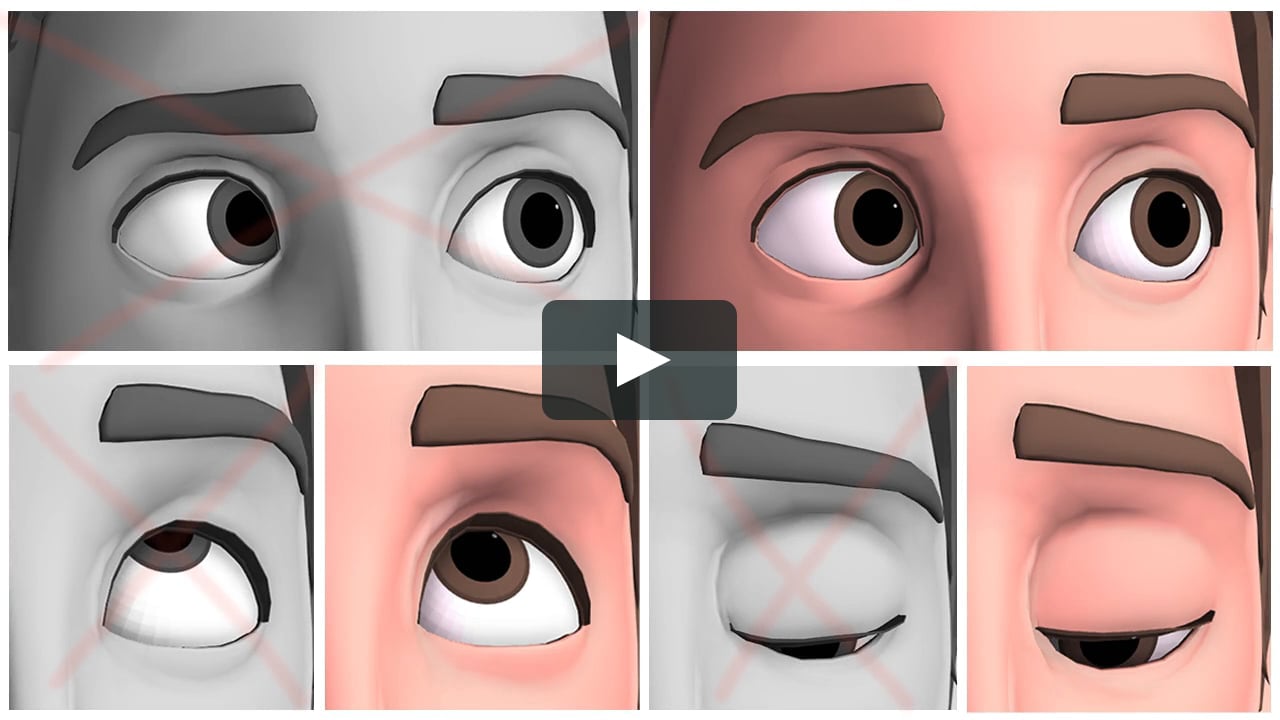 Animation Tutorial # 3: Eye movements - Teacher Mike Safianoff on Vimeo