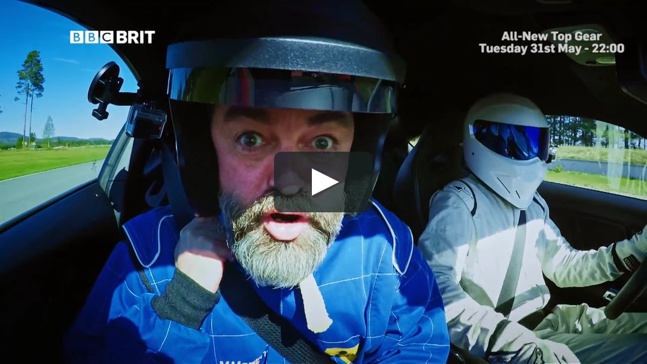mord inaktive Stræde BBC Brit // Top Gear Launch // The Stig vs. Chili Klaus on Vimeo