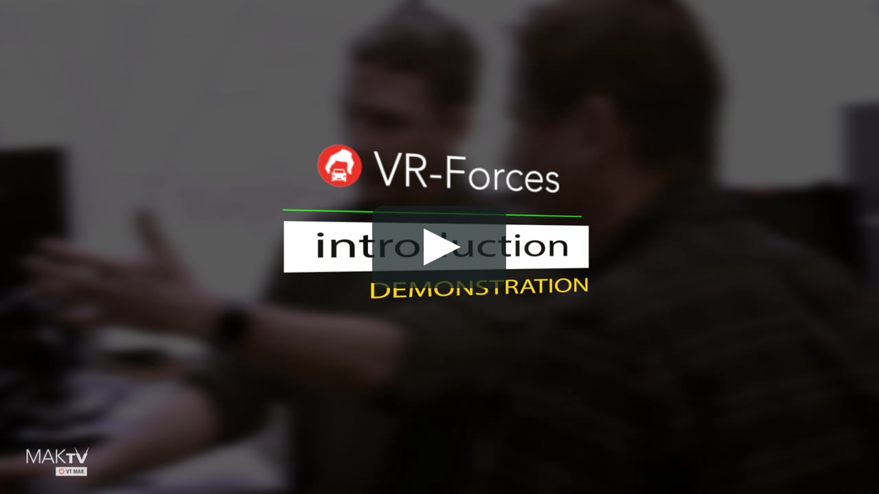 VR-Forces Introduction Vimeo