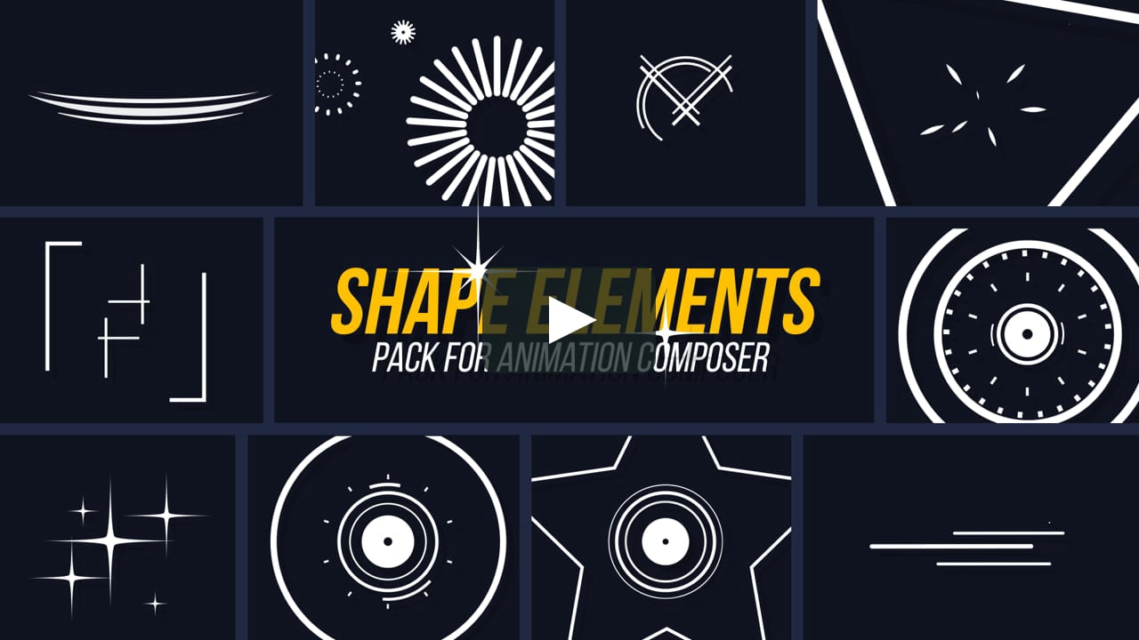 Shape Elements Pack for Animation Composer on Vimeo