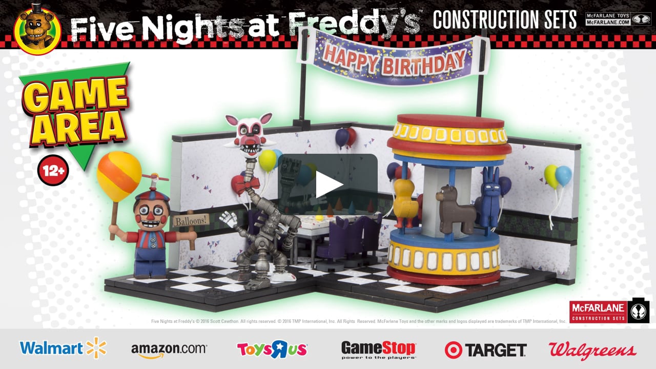 Five Nights at Freddy's Game Area Construction Set on Vimeo