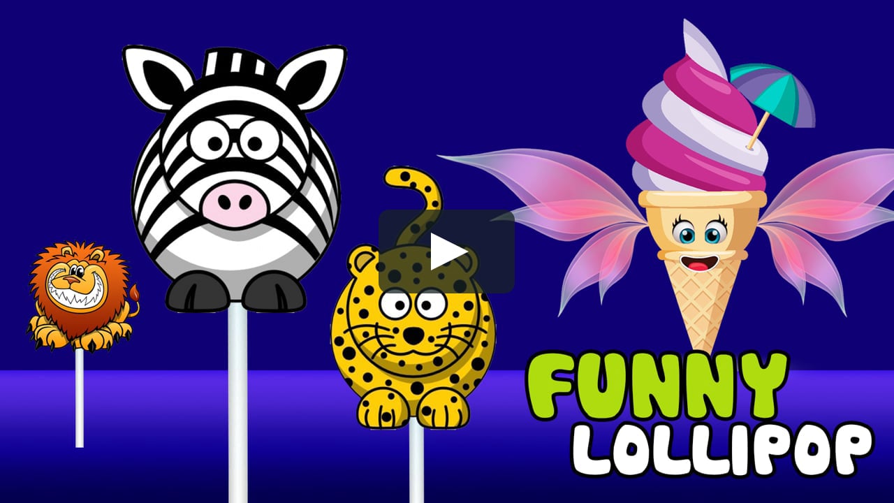 Songs for kids | Ice Cream Songs | Funny Lollipop | Funny Animals on Vimeo