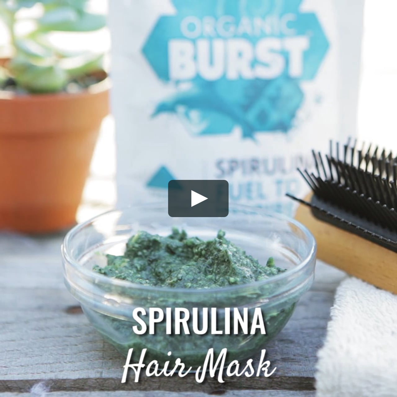 Spirulina Hair Mask on Vimeo