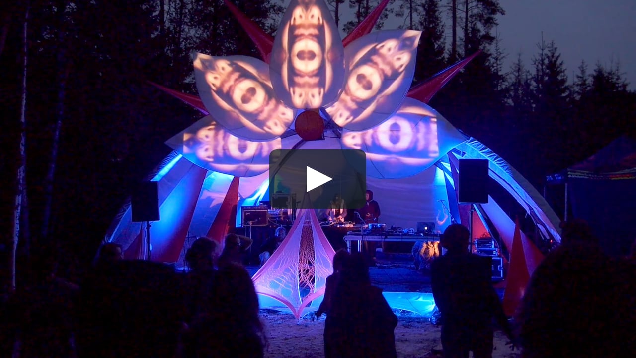 Avaruusasema at Kosmos Festival .2016 Ristiina | Finland  Spacetime-Stage on Vimeo