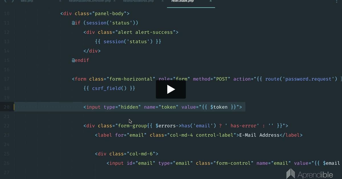 20. Cómo funciona el restablecimiento de contraseñas