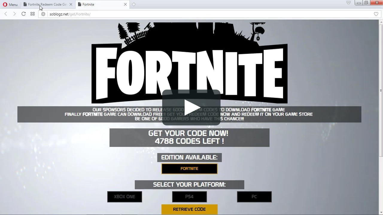Fortnite Redeem Code Download On Xbox One Ps4 Pc Deal On Vimeo Fortnite Redeem Code Download On Xbox One Ps4 Pc Deal On Vimeo