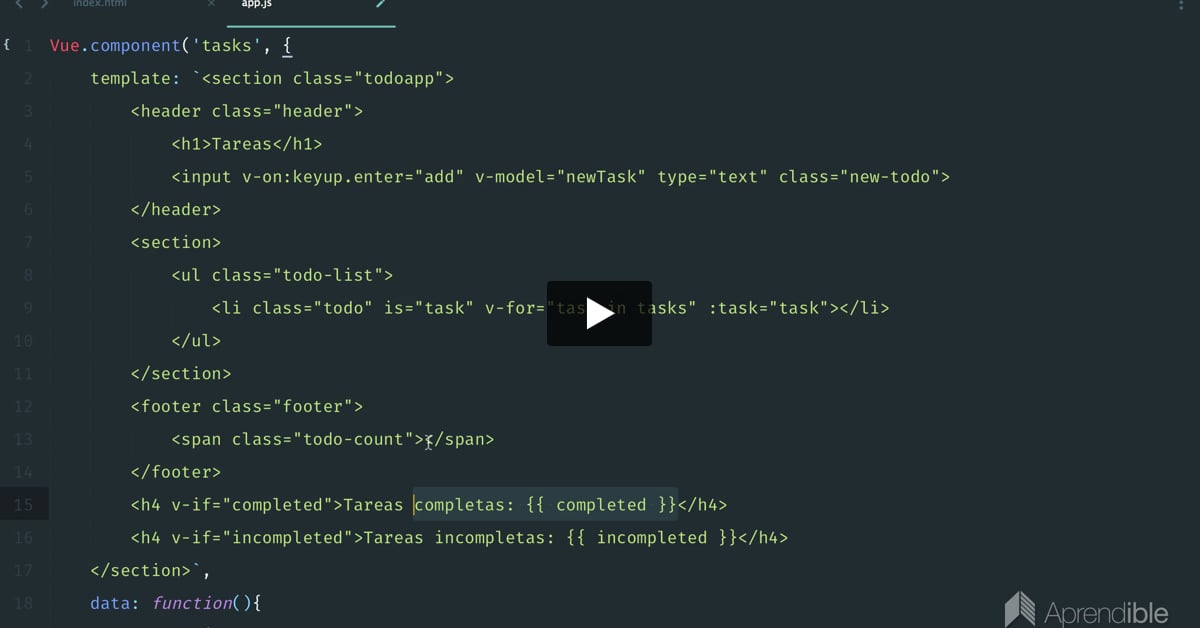 9. Agregando estilos a las tareas