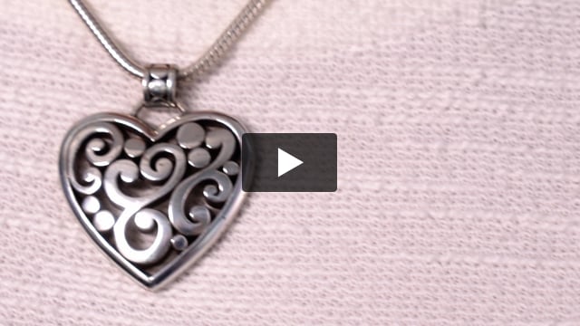 Filigree Heart Charms, Heart Vintage Charms Pendant, Heart Jewelry, Gift  for Her
