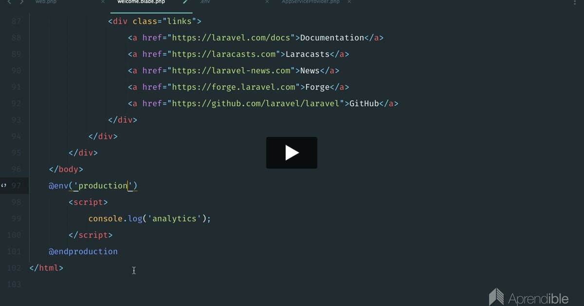 3. Directivas de Blade