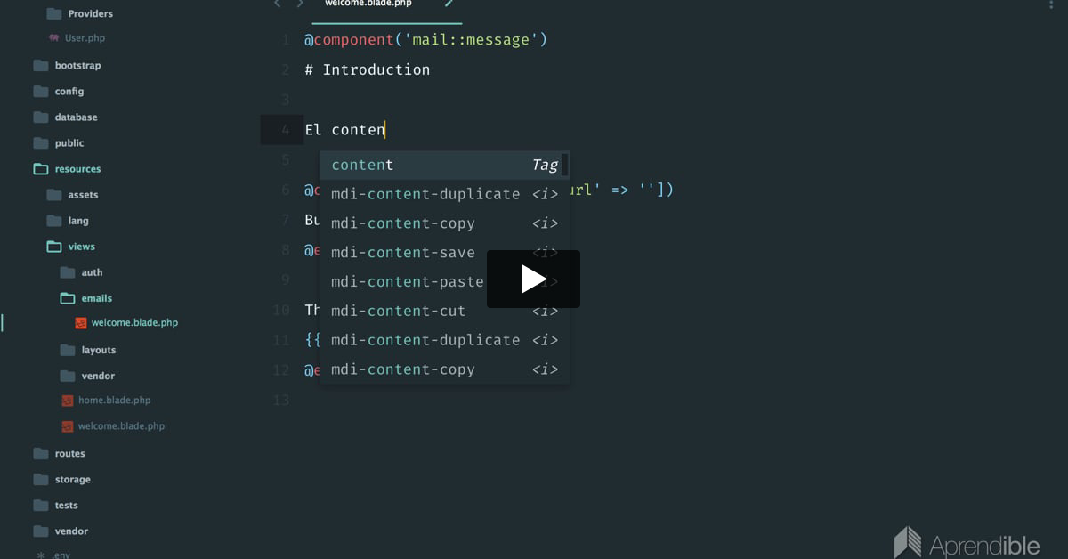 6. Emails renderizables