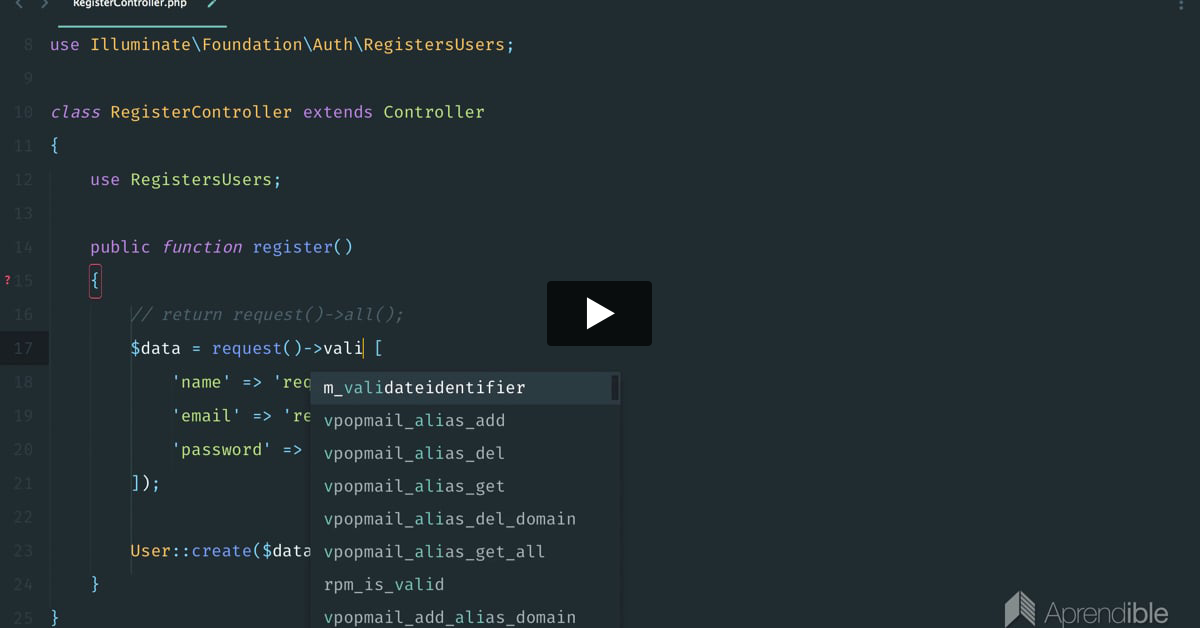 7. Validación de requests