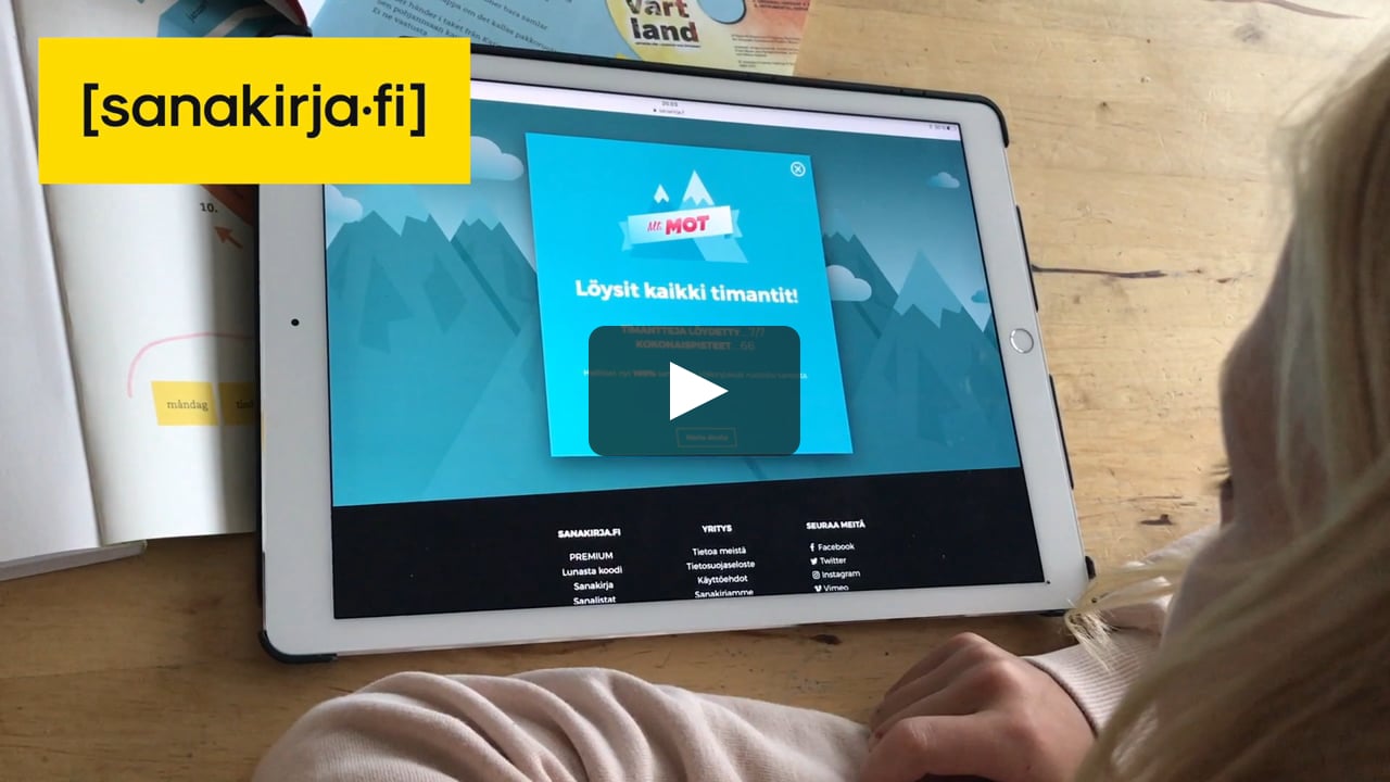 Viikonpäivien opettelu ruotsiksi pelaamalla on Vimeo