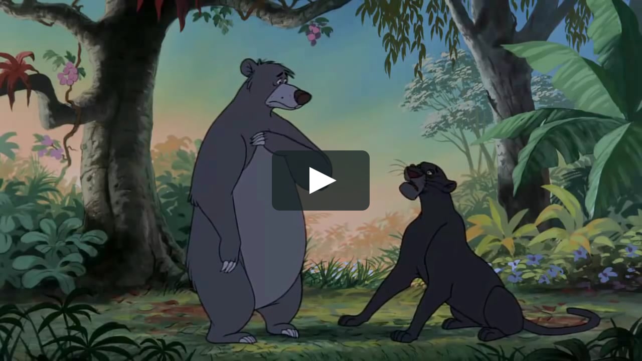 The Jungle Book - Bagheera talks with Baloo about Mowgli HD on Vimeo