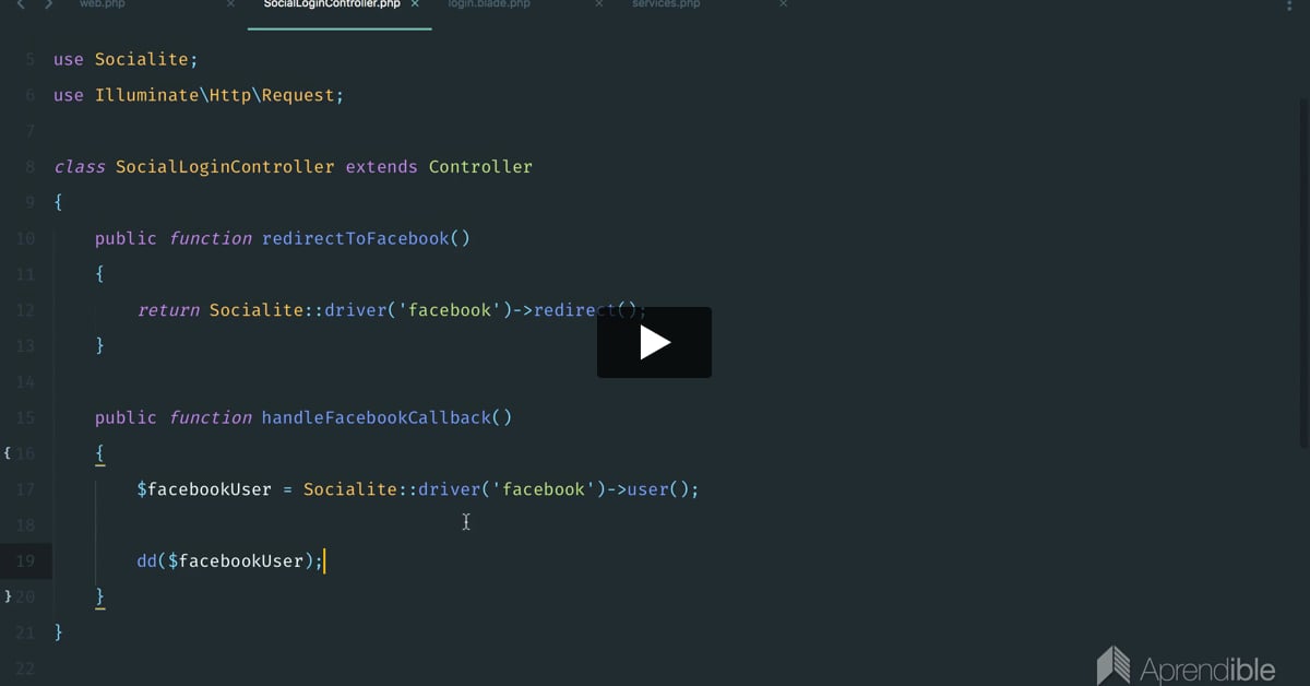 30. Login con Facebook - Parte 2