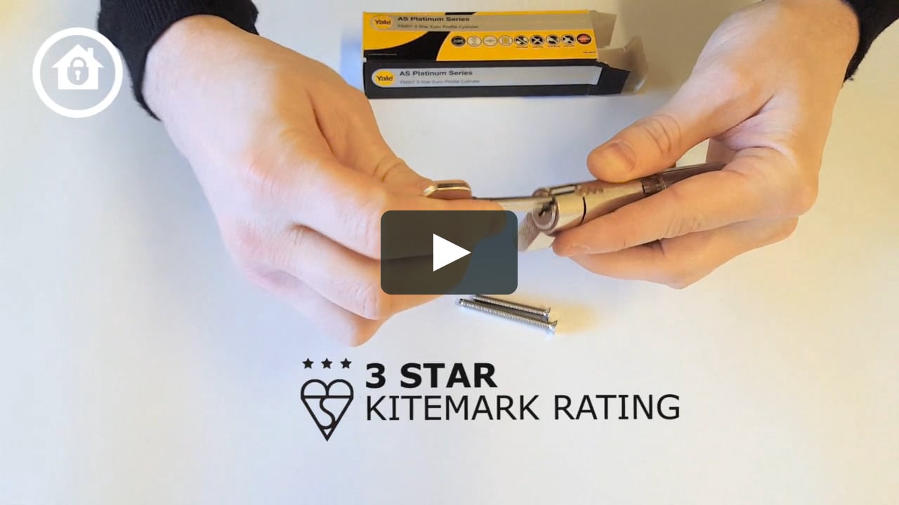Yale 3 Star Cylinder Lock - Product Overview on Vimeo