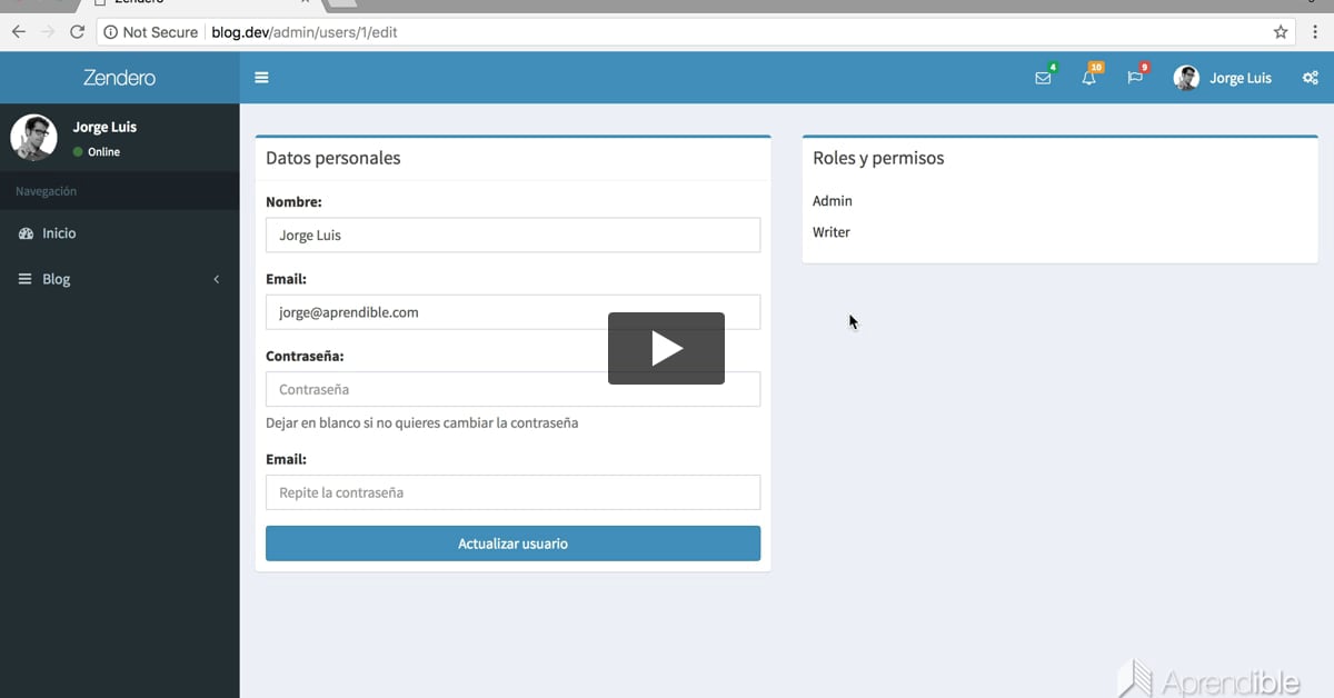 58. Agregar y quitar roles de usuario
