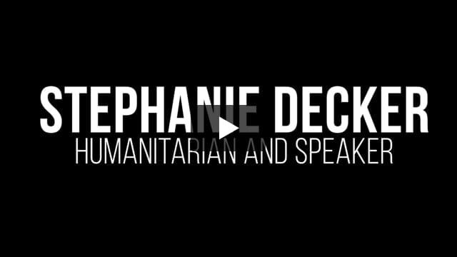 Sample video for Stephanie Decker