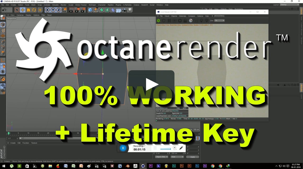 octane render cinema 4d r18 download