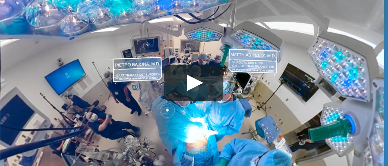 UT Southwestern 360-Degree Heart Transplant on Vimeo