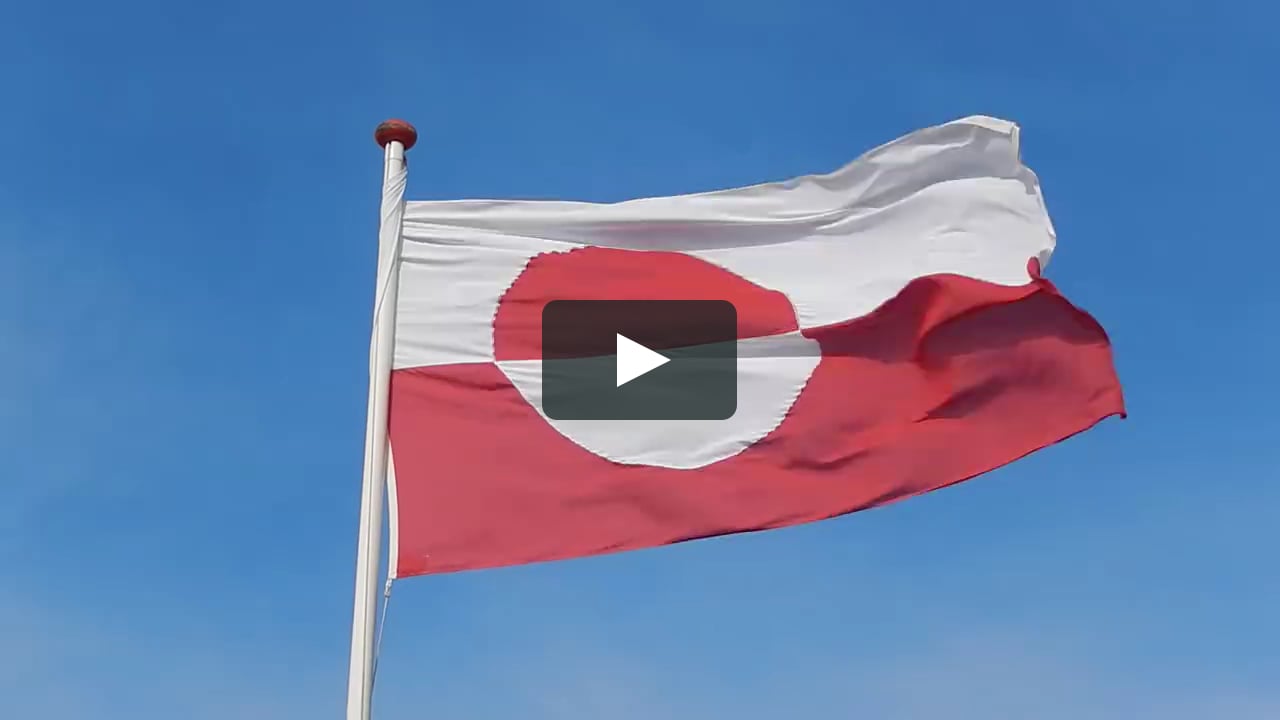 Как выглядит флаг гренландии Как выглядит флаг гренландии