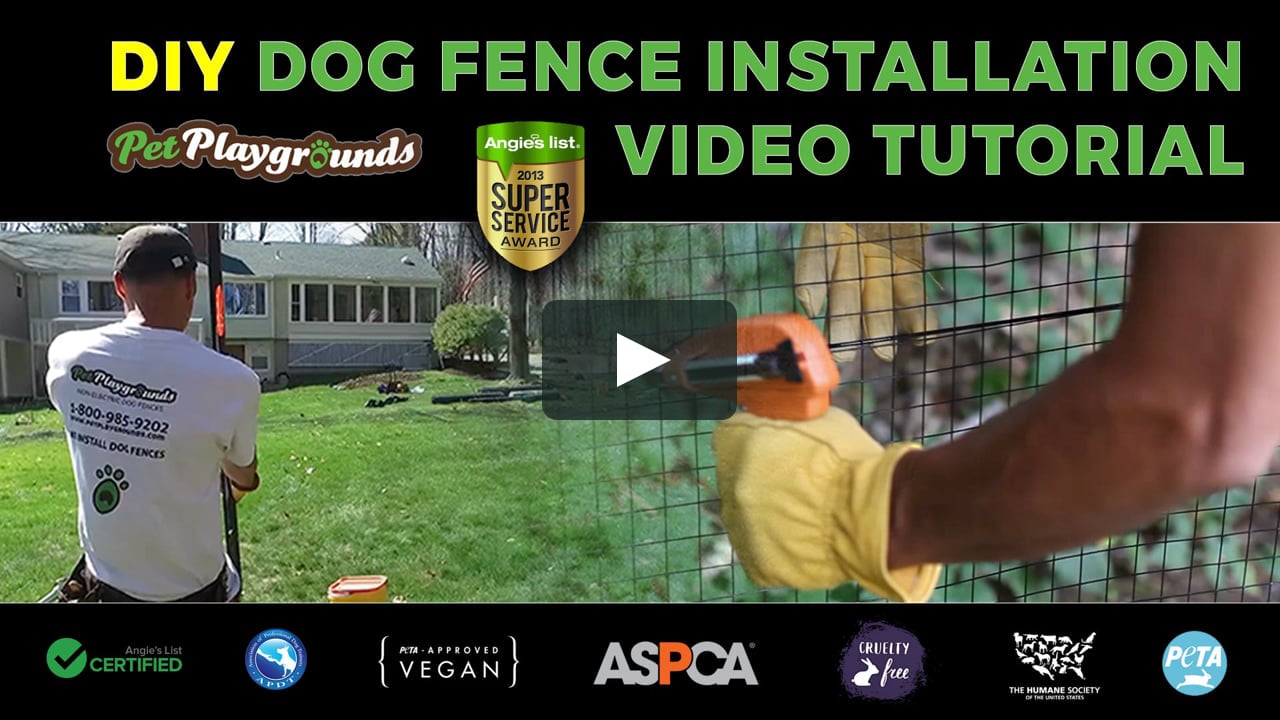 Pet Playgrounds Dog Fence Installation