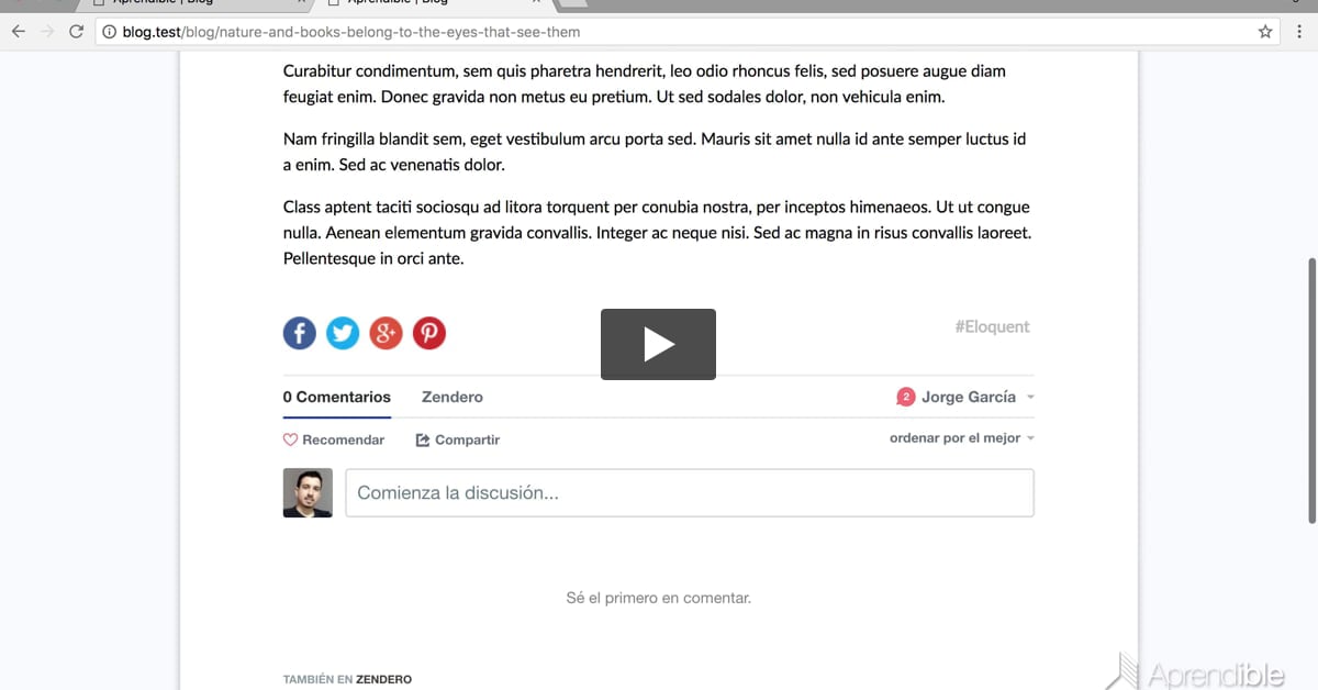 21. Agregando los comentarios