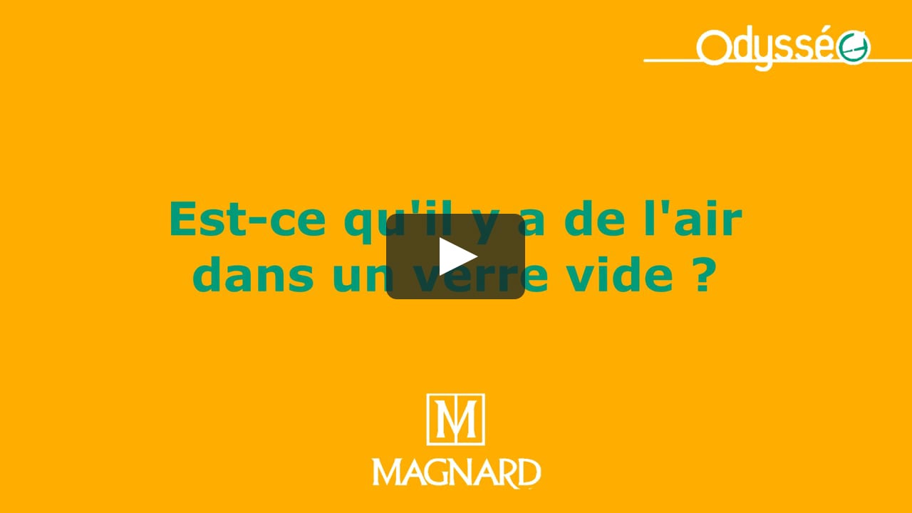 Videos D Experiences Odysseo Questionner Le Monde Cp Ce1 Manuel P 149 Est Ce Qu Il Y A De L Air Dans Un Verre Vide On Vimeo